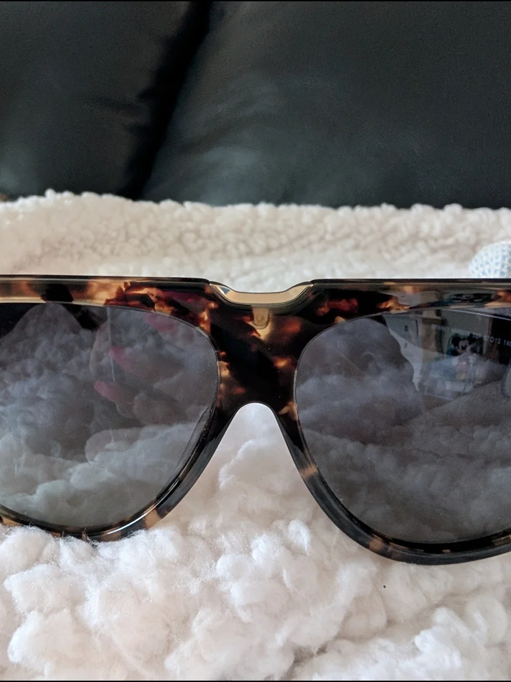 MaxMara Oversized Tortoiseshell Sunglasses - Brown/Black